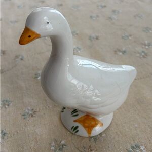 Vintage glass goose